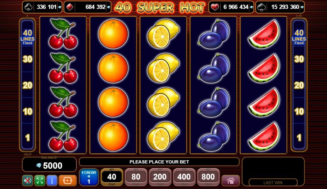 40 Super Hot Slot Machine