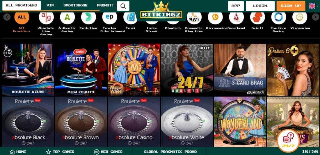 BitKingz Casino Live Dealers
