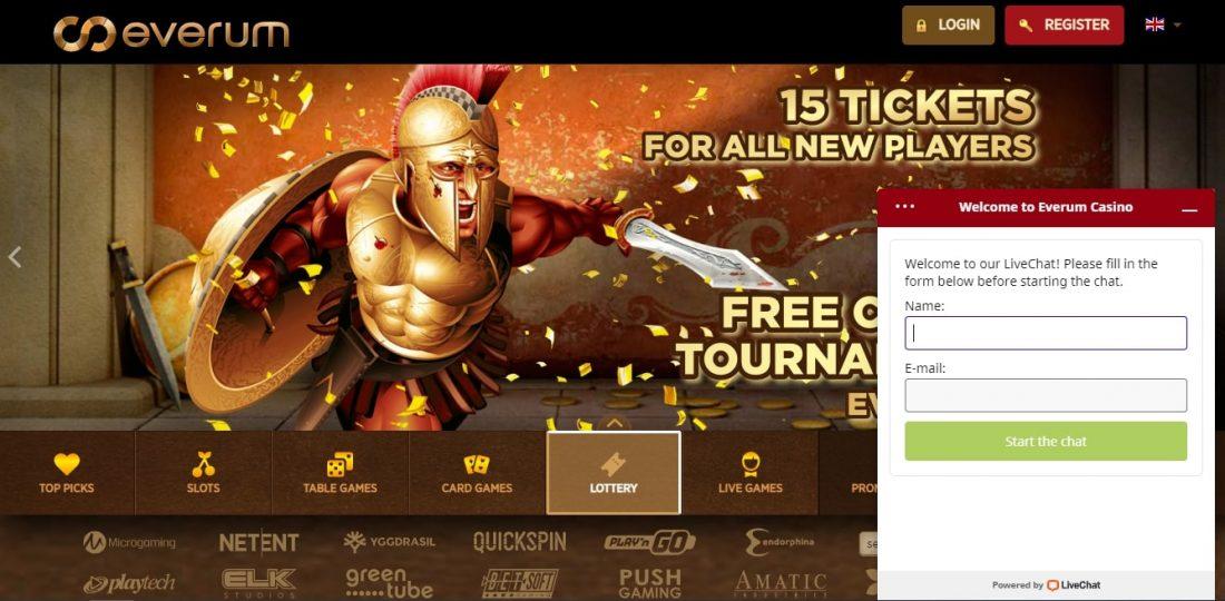 Everum Casino Customer Support