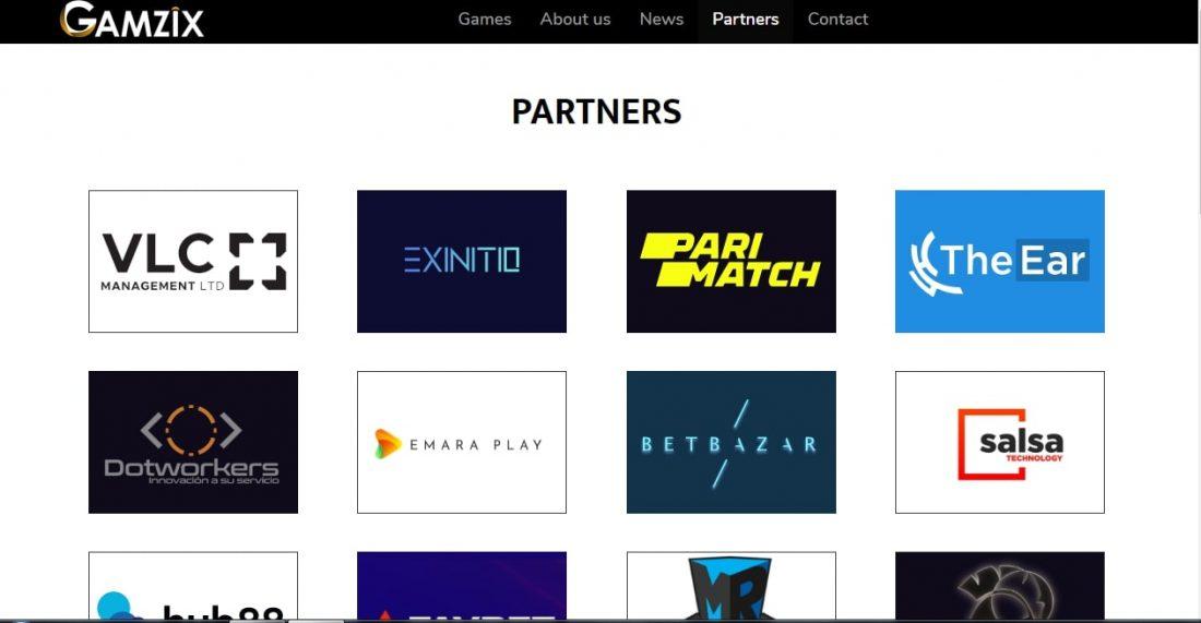 Gamzix partners
