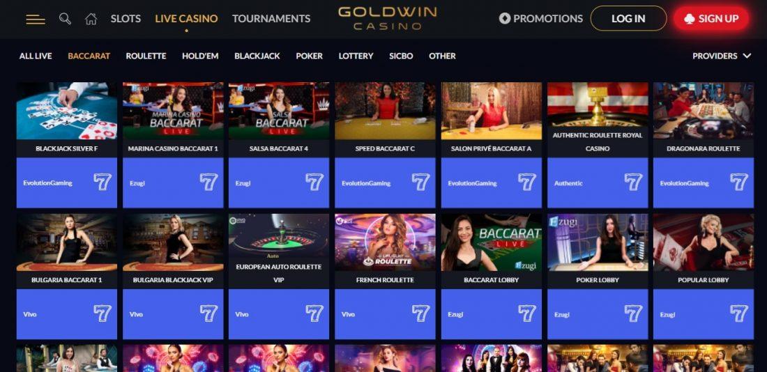 Goldwin Live Casino