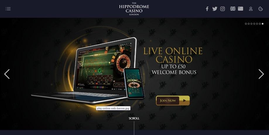 Hippodrome Casino Welcome Bonus