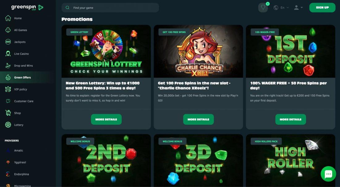 GreenSpin-Casino-promotions