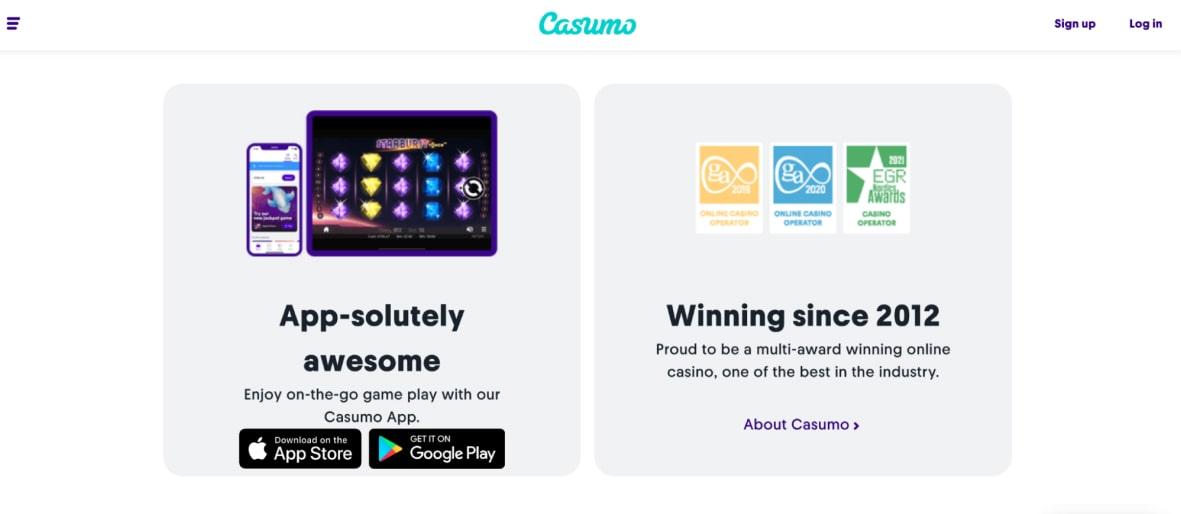 Mobile App Casumo