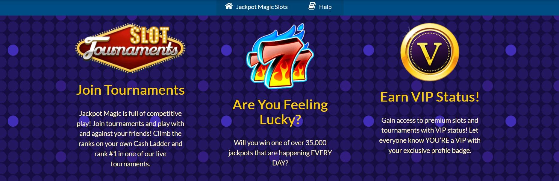 Jackpot Magic Slots VIP Program