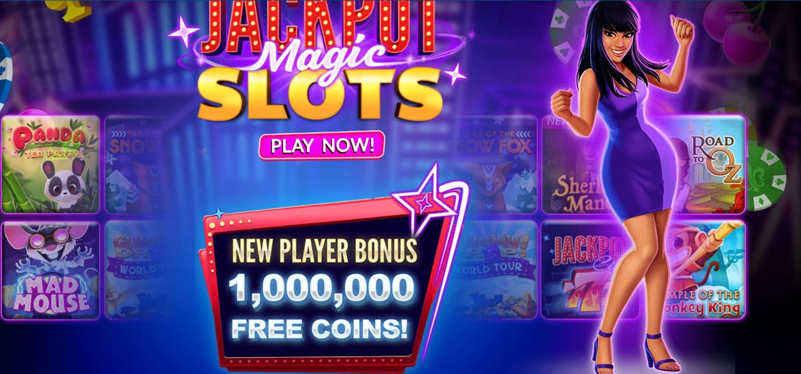 Welcome Bonus – Get 1,000,000 Jackpot Magic Slots