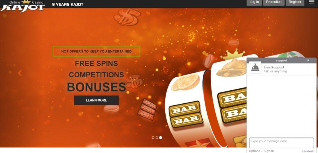 Kajot Casino Customer Support