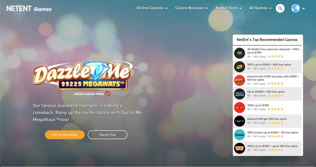 Netent Online Casino Games