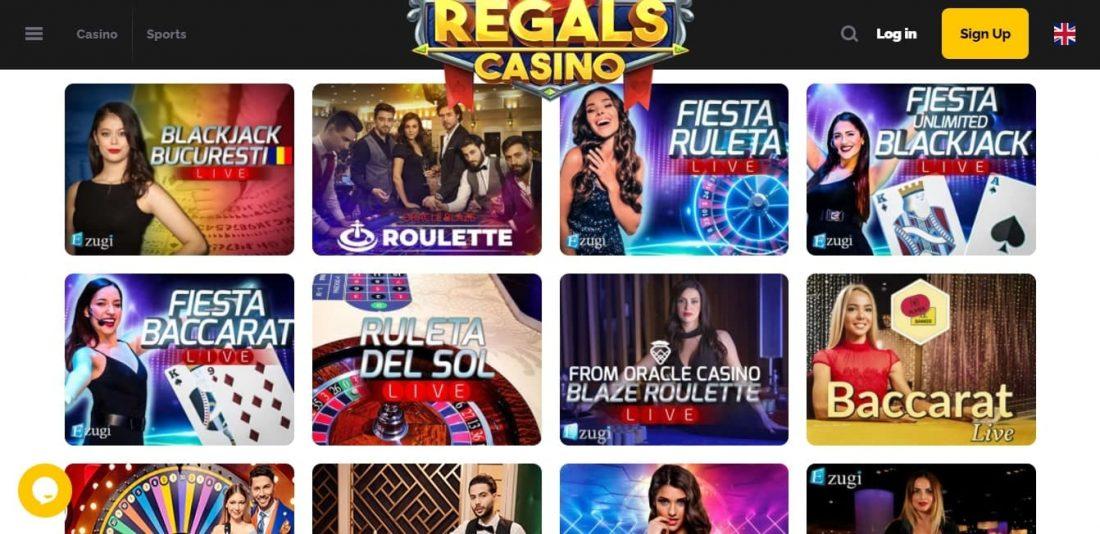 Regals Live Casino