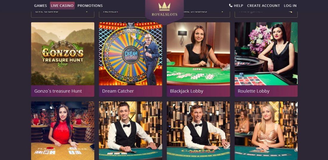 Royal Slots Live Casino