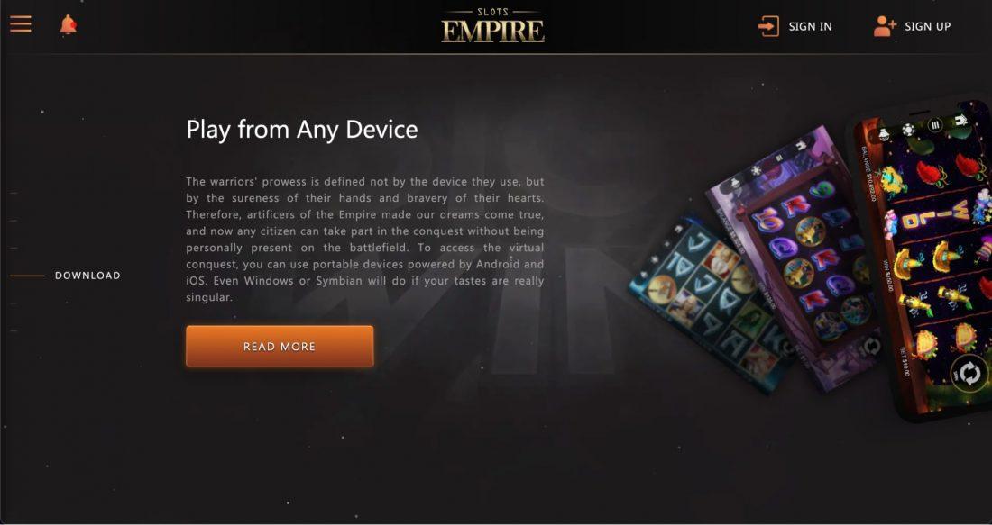 slot-empire-casino-mobile-app