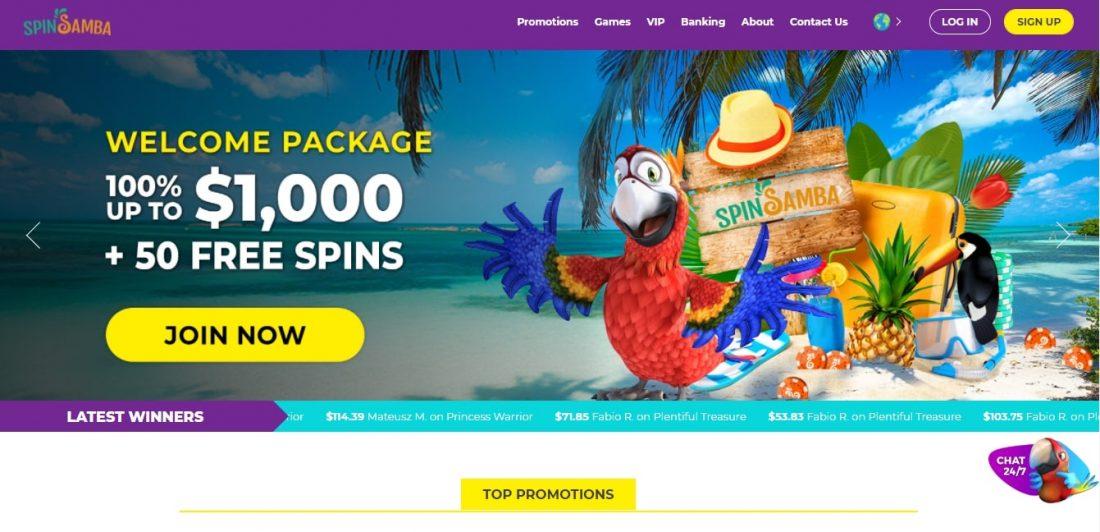 Spin Samba casino