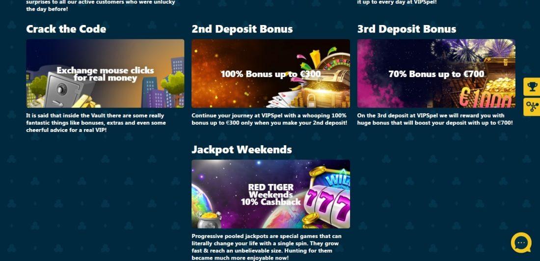 VipSpel Casino Promotions